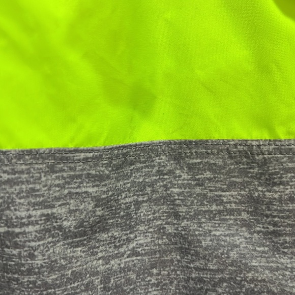 Victoria’s Secret Pink Hooded Half Zip Neon Windbreaker Jacket Size XS - Picture 4 of 7